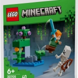 LEGO Minecraft – Duell in der üppigen Höhle