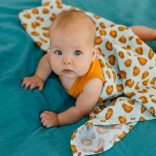 Tommy Lise Musselinwindeln Blue Leopard Set 2 Stk