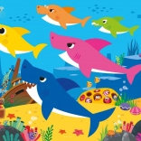 Puzzle Baby Shark Urlaub 30 Teile CLEMENTONI