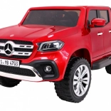 Elektrisches Kinderauto MERCEDES-BENZ X-Class, lackiert – roter Pickup