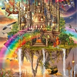 Puzzle Stadt in den Wolken 1000 Teile