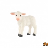 Realistische Plastikfigur eines Lamms