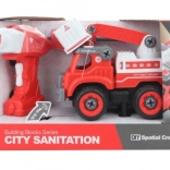 Schraubbares Feuerwehrfahrzeug mit Fernbedienung