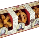 Professor Puzzle Great Minds: Berühmte Männer – 3‑in‑1 Rätsel-Set