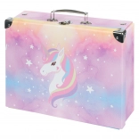 Faltbarer Schulkoffer Rainbow Unicorn BAAGL
