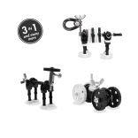 Bauset The OffBits ZebraBit – kreatives Metall-Konstruktionsset 3-in-1