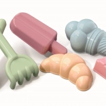 Androni 6-teiliges Set mit Sandförmchen – Konditorei