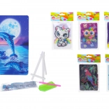 Kreativ-Set Diamond Painting 10 × 15 cm mit Ständer