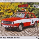Retro Puzzle Škoda 105 S Folge Mir 40 Teile