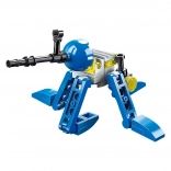Qman Klemmbaustein-Set Robot Pompom 3-in-1