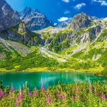 Puzzle 1000 Teile Zelené Pleso, Tatra, Slowakei