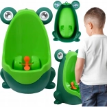 Kinder-Wandurinal Frosch mit rotierender Zielscheibe – Grün