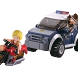 Sluban Polizei Offroad und Dieb auf dem Motorrad