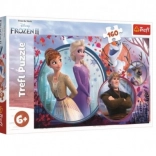 Trefl Puzzle Disney Frozen 2 – Schwesternabenteuer, 160 Teile