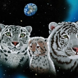 Puzzle Flauschige Familie 2000 Teile