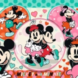 Ravensburger Puzzle Mickey und Minnie – Traum­paar XXL 150 Teile