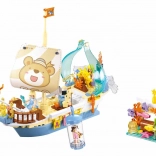 Bausatz Sluban Girls Dream Schatzjäger-Schiff