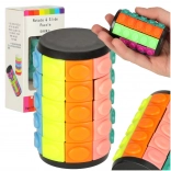 Logisches Puzzle – Drehzylinder mit 5 Reihen