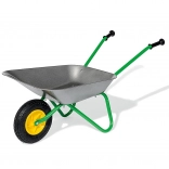 Kinder-Metallschubkarre Rolly Toys grau