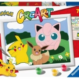 CreArt Pokémon – Malen nach Zahlen