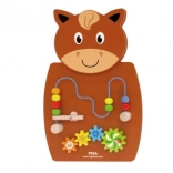 Holz-Aktivtafel Pferd - VIGA Montessori