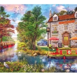 Puzzle Hotel Riverside Inn 1000 Teile von Gibsons