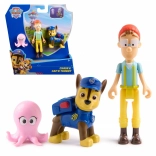 Vertreter Paw Patrol Figuren Chase und Kapitän Turbot