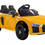 Elektrisches Kinderauto AUDI R8 Spyder – gelb