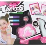 Batteriebetriebenes Tattoo-Studio für Kinder