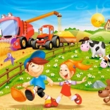 Puzzle 60 Teile Sommer auf dem Land