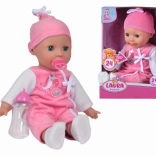 Puppe Laura mit Babygebrabbel 38 cm