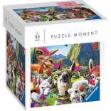 Ravensburger Puzzle Moment – Lama, 99 Teile