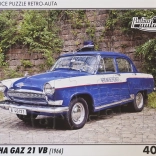Puzzle Retro Autos Wolga GAZ 21 VB 40 Teile