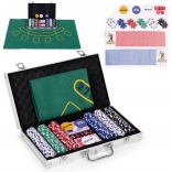 Poker- und Blackjack-Set ModernHome im Koffer