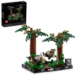 LEGO Star Wars Diorama: Jagd auf Speeder auf Endor