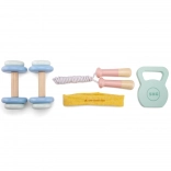 Kinder-Fitness-Set aus Holz