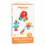 Konstruktionsbausteine Mini Wafle 70 Stk für Jungen Marioinex