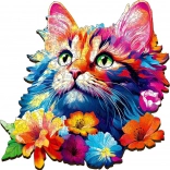 Holzpuzzle Katze 200 Teile