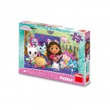 Puzzle GABBY'S DOLLHOUSE Musikalisches Zimmer 100 XL Teile
