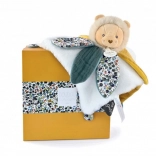 Geschenkset – Kuscheltuch Löwenbaby für Neugeborene