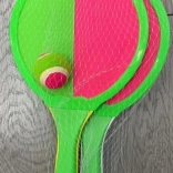 Strand-Tennis-Set mit Klettverschluss WIKY