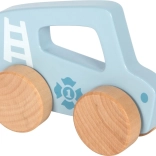 Kleines blaues Holzauto für Kinder Small Foot