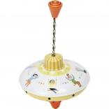 Kleiner Metallkreisel VILAC – weiß