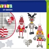 PLAYBOX Bügelperlen Weihnachtsdekorationen 3D, 4000 Stk.
