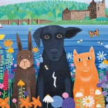 Puzzle RAVENSBURGER Tierische Freunde 1000 Teile