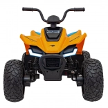 Elektrisches Kinder-Quad MCLAREN Racing, orange, mit Fernbedienung