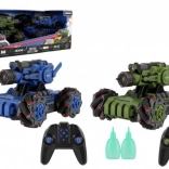 RC-Panzer-Duell 2,4 GHz – Set aus 2 Stück mit Raucheffekt und Lichtern