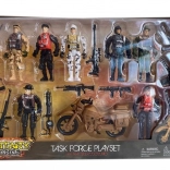 Großes Set Soldaten mit Motorrad STARX