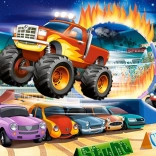 Puzzle 40 Maxi Springender Monstertruck