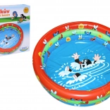 Aufblasbarer Kinderpool mit Maulwurf-Motiv